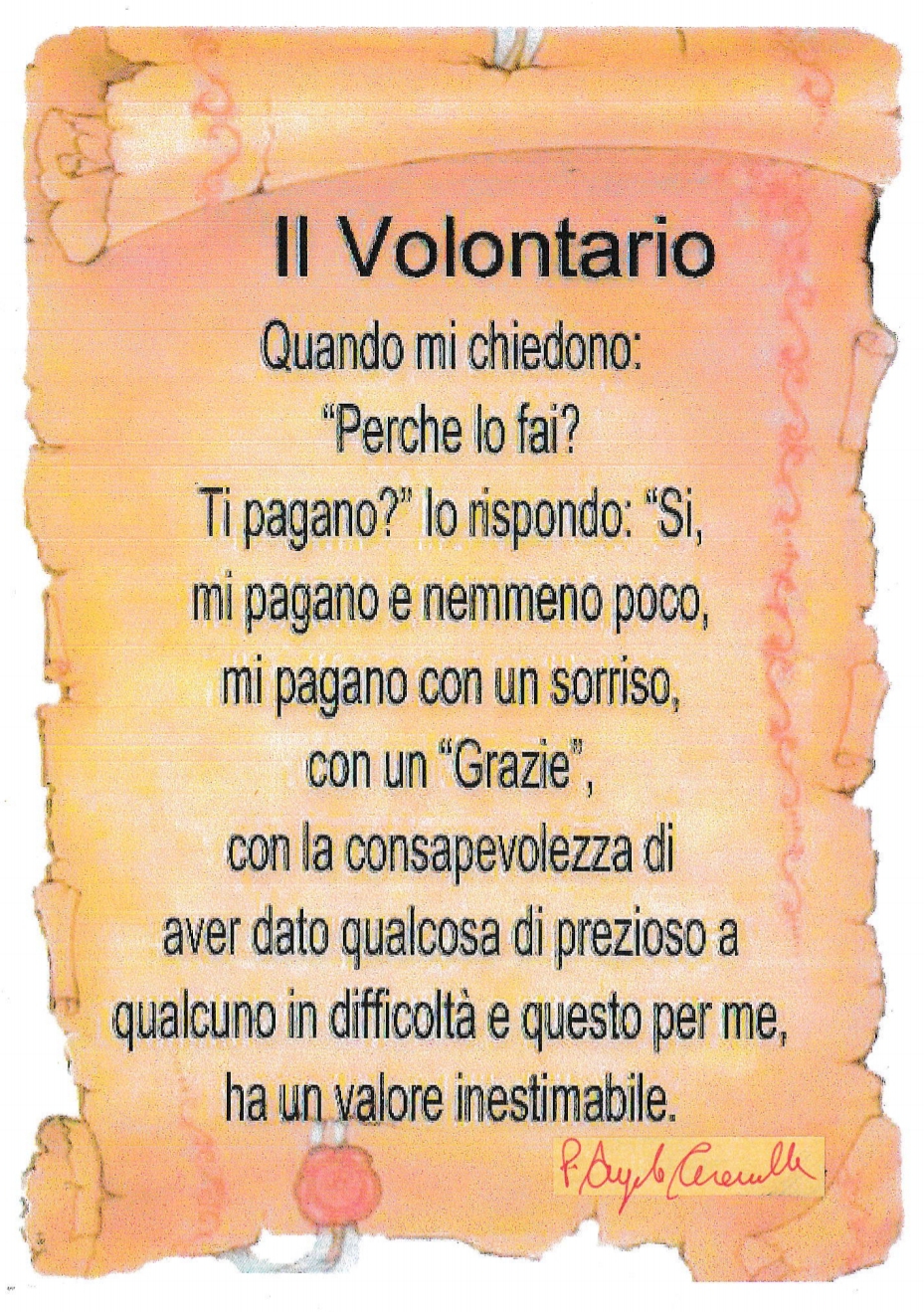 Volontariato Cares Divina Misericordia